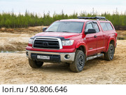 Toyota Tundra. Редакционное фото, фотограф Art Konovalov / Фотобанк Лори