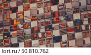 Silicon semiconductor wafer close-up. In electronics, a wafer also called a slice or substrate is a thin slice of semiconductor, a crystalline silicon, used for the fabrication of integrated circuits. Стоковое видео, видеограф Андрей Армягов / Фотобанк Лори