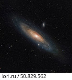 The Andromeda Galaxy Rolf Geissinger/Stocktrek Images. Стоковое фото, агентство ТАСС / Фотобанк Лори