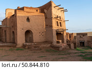 Sarai-Batu Tourist Center dedicated to the history and culture of the Golden Horde Khanate on a sunny summer day, Kharabalinsky district, Astrakhan region, Russia. Стоковое фото, фотограф Ula Ulachka / Фотобанк Лори