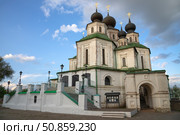 Старинный Воскресенский Войсковой казачий собор. Станица Старочеркасская. Ростовская область. Редакционное фото, фотограф Анна Карасева / Фотобанк Лори