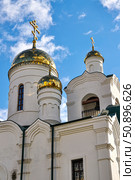 Церковь преподобного Серафима Саровского. Город Тюмень (2018 год). Стоковое фото, фотограф Александр Тараканов / Фотобанк Лори