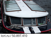 Iver pleasure boat closeup. Стоковое фото, фотограф Константин Тимофеев / Фотобанк Лори