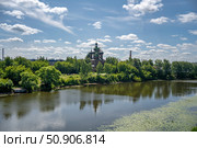 Церковь Иоанна Предтечи в Толчкове. Ярославль. Золотое кольцо. Россия. Стоковое фото, фотограф Владимир Макеев / Фотобанк Лори