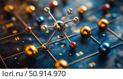 protons atomic periodic table ai generated. Стоковое AI-изображение, AI-художник Vectorwin / Фотобанк Лори