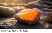 carnelian orange stone ai generated. Стоковое AI-изображение, AI-художник Vectorwin / Фотобанк Лори