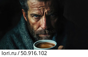 espresso man coffee ai generated. Стоковое AI-изображение, AI-художник Vectorwin / Фотобанк Лори