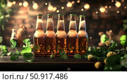 fermentation beer bottling ai generated. Стоковое AI-изображение, AI-художник Vectorwin / Фотобанк Лори