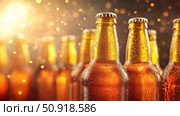 stout beer bottles cheers ai generated. Стоковое AI-изображение, AI-художник Vectorwin / Фотобанк Лори