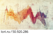 dec collapsing line graph ai generated. Стоковое AI-изображение, AI-художник Vectorwin / Фотобанк Лори