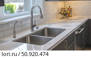 basin kitchen counter sink ai generated. Стоковое AI-изображение, AI-художник Vectorwin / Фотобанк Лори
