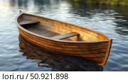vessel wooden fishing boat ai generated. Стоковое AI-изображение, AI-художник Vectorwin / Фотобанк Лори
