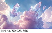 glacier floating ice crystal ai generated. Стоковое AI-изображение, AI-художник Vectorwin / Фотобанк Лори