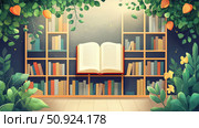 cycle looping book ai generated. Стоковое AI-изображение, AI-художник Vectorwin / Фотобанк Лори