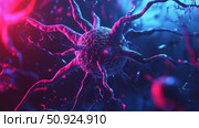 rotation rotating neuron ai generated. Стоковое AI-изображение, AI-художник Vectorwin / Фотобанк Лори