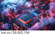 scalability expanding edge computing module ai generated. Стоковое AI-изображение, AI-художник Vectorwin / Фотобанк Лори
