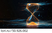 countdown exploding hourglass ai generated. Стоковое AI-изображение, AI-художник Vectorwin / Фотобанк Лори