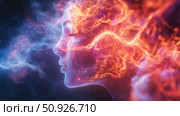 neurotransmitter lighting up neural signal ai generated. Стоковое AI-изображение, AI-художник Vectorwin / Фотобанк Лори
