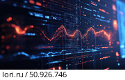 interactive expanding data visualization screen ai generated. Стоковое AI-изображение, AI-художник Vectorwin / Фотобанк Лори