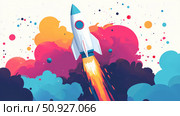 payload loading rocket ai generated. Стоковое AI-изображение, AI-художник Vectorwin / Фотобанк Лори