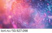 decoherence glitching quantum particle ai generated. Стоковое AI-изображение, AI-художник Vectorwin / Фотобанк Лори