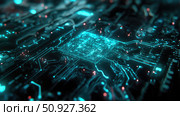 nanotechnology absorbing biochip ai generated. Стоковое AI-изображение, AI-художник Vectorwin / Фотобанк Лори