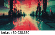 reflection glitch-transitioning mirror ai generated. Стоковое AI-изображение, AI-художник Vectorwin / Фотобанк Лори