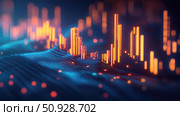 glitch flickering data visualization screen ai generated. Стоковое AI-изображение, AI-художник Vectorwin / Фотобанк Лори