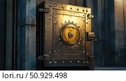 fireproof metal safe ai generated. Стоковое AI-изображение, AI-художник Vectorwin / Фотобанк Лори