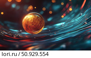 nft streaming coin ai generated. Стоковое AI-изображение, AI-художник Vectorwin / Фотобанк Лори