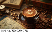 espresso coffee world ai generated. Стоковое AI-изображение, AI-художник Vectorwin / Фотобанк Лори