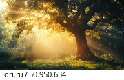 chlorophyll tree sunlight ai generated. Стоковое AI-изображение, AI-художник Vectorwin / Фотобанк Лори