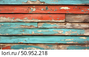 rustic old painted wood ai generated. Стоковое AI-изображение, AI-художник Vectorwin / Фотобанк Лори