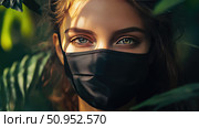 filter emitting face mask ai generated. Стоковое AI-изображение, AI-художник Vectorwin / Фотобанк Лори