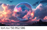 physics splitting bubble ai generated. Стоковое AI-изображение, AI-художник Vectorwin / Фотобанк Лори