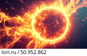 astronomy scrolling solar flare ai generated. Стоковое AI-изображение, AI-художник Vectorwin / Фотобанк Лори