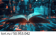 motivational elevating book ai generated. Стоковое AI-изображение, AI-художник Vectorwin / Фотобанк Лори