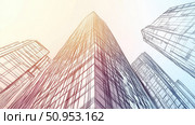 design elevating skyscraper ai generated. Стоковое AI-изображение, AI-художник Vectorwin / Фотобанк Лори