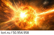 plasma collapsing solar flare ai generated. Стоковое AI-изображение, AI-художник Vectorwin / Фотобанк Лори