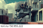 synaptogenesis emerging brain ai generated. Стоковое AI-изображение, AI-художник Vectorwin / Фотобанк Лори