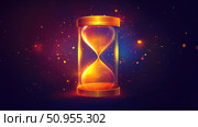 gravity pulsating hourglass ai generated. Стоковое AI-изображение, AI-художник Vectorwin / Фотобанк Лори