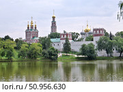 Ансамбль Новодевичьего монастыря в Москве. Стоковое фото, фотограф Илюхина Наталья / Фотобанк Лори