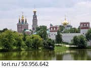 Ансамбль Новодевичьего монастыря. Москва. Стоковое фото, фотограф Илюхина Наталья / Фотобанк Лори