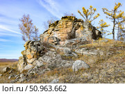 Древние горы, Хакасия. Стоковое фото, фотограф Александр Галинский / Фотобанк Лори