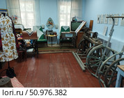 Фрагмент экспозиции городского музея Карабашского городского округа. Челябинская область, город Карабаш. Редакционное фото, фотограф Алексей Иванов / Фотобанк Лори