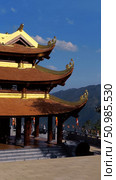 Truc Lam Phung Thuy Son Pagoda on Mountain, Nha Trang, Vietnam. Стоковое фото, фотограф Ольга Хорошунова / Фотобанк Лори