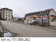 Село Юргинское. Гостиница "Юрга". Тюменская область (2019 год). Редакционное фото, фотограф Александр Тараканов / Фотобанк Лори