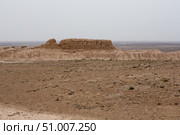 Ruins of ancient Ayaz-Kala Fortress (2022 год). Стоковое фото, фотограф Юлия Белоусова / Фотобанк Лори