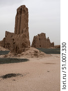 Ruins of ancient Dzhanpik-kala fortress (2022 год). Стоковое фото, фотограф Юлия Белоусова / Фотобанк Лори