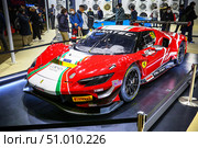 Ferrari 296 GT3. Редакционное фото, фотограф Art Konovalov / Фотобанк Лори